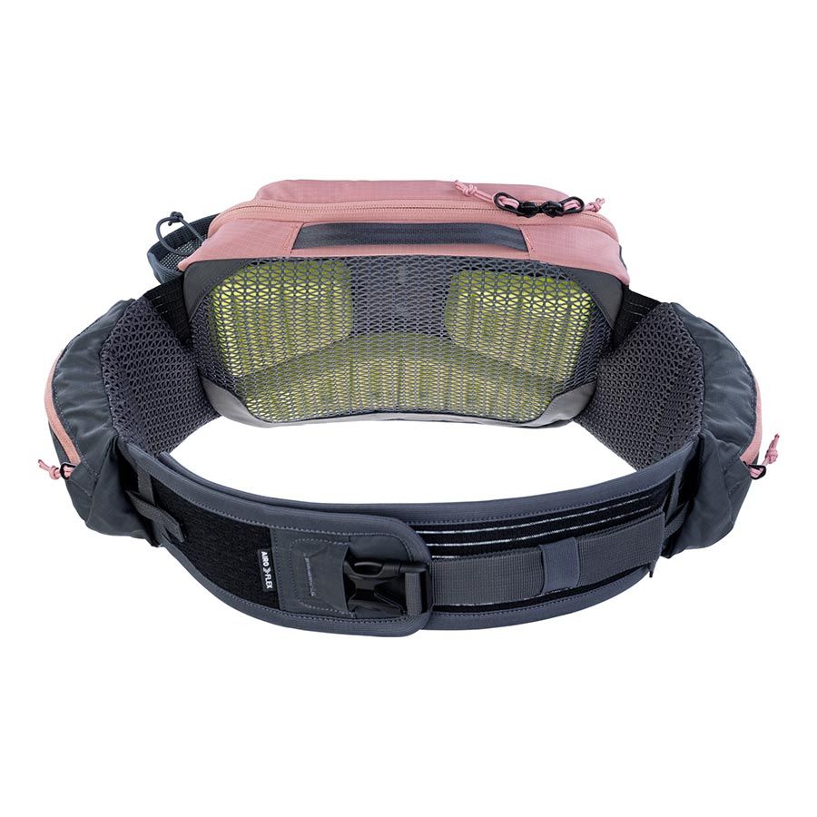 EVOC, Hip Pack Pro 3, Hip Pack, 3L, Not included, Dusty Pink/Carbon Grey