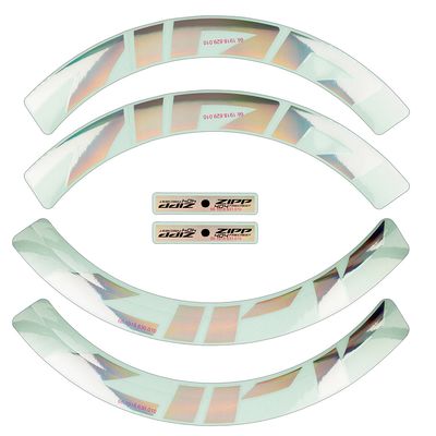 Zipp, 404 Silver Foil Decal Kit