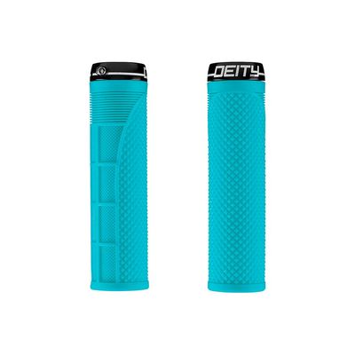 Deity, Megattack, Grips, 140mm, Turquoise, Pair