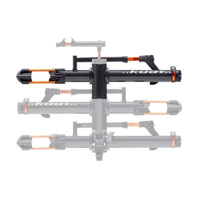 Kuat, NV 2.0 Add-On, Hitch Rack Add-On, 2", Bikes: 1, Grey Metallic/Orange