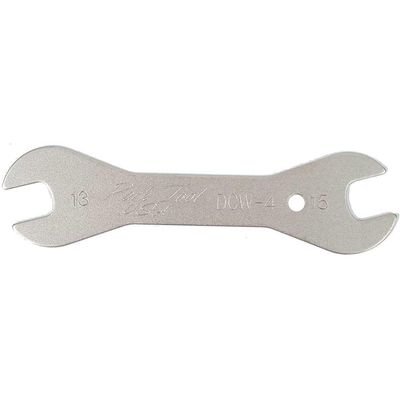 Park Tool, DCW-4, Double-ended cone wrench, 13mm/15mm