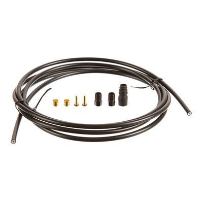 Tektro, Connecting Bolt Hose Kit, 5.5mm, 2500mm, Black, Kit
