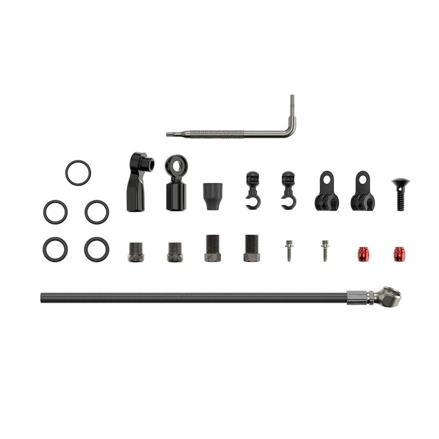 SRAM, Hose Kit - Beveled Banjo, 2000mm, Black