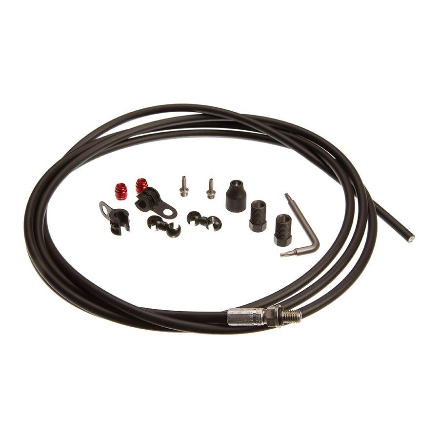 SRAM, Hose Kit - Threaded Inline, 2000mm, Black