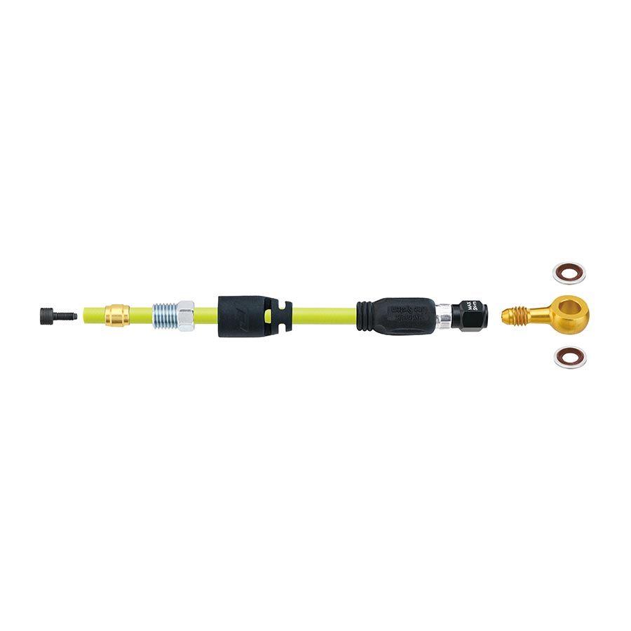 Jagwire, Mountain Pro Quick-Fit Adapters - Compatible w/ MaguraÂŽ MT Trail SL, MT Trail Sport, MT8 SL, MT8 Pro, MT8, MT8 SL Flatmount, MT7 Pro, MT7/6/5/4, Gold, Set