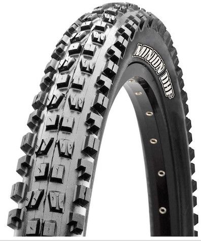 Maxxis, Minion DHF, Mountain Tire, 29''x2.50, Folding, Tubeless Ready, 3C Maxx Terra, EXO+, Wide Trail, 60TPI, Black