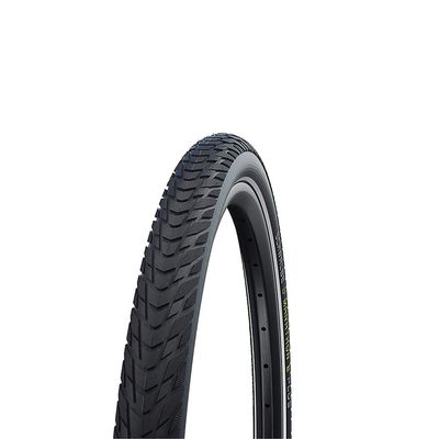 Schwalbe, Marathon E-Plus, Hybrid Tire, 700x40C, Wire, Clincher, Endurance, SmartGuard, 67TPI, Black