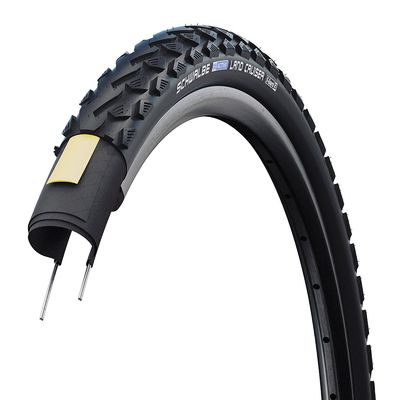 Schwalbe, Land Cruiser, Hybrid Tire, 29''x1.75, Wire, Clincher, SBC, K-Guard, 50TPI, Black