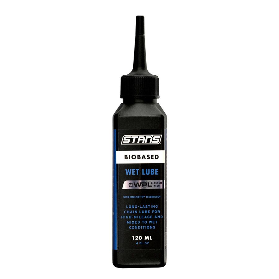 Stans No Tubes, BioBased Wet Chain Lube, Lubricant, 120ml