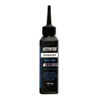Stans No Tubes, BioBased Wet Chain Lube, Lubricant, 120ml