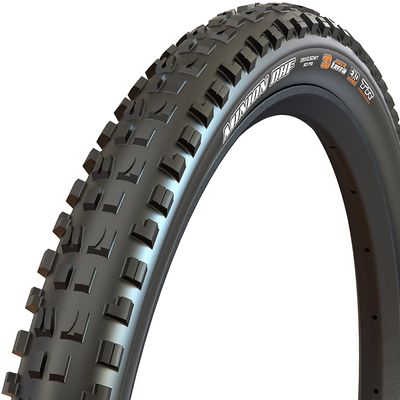 Maxxis, Minion DHF, Mountain Tire, 27.5"x2.50, Folding, Tubeless Ready, MaxxTerra, EXO, Black