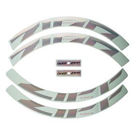 Zipp, 303 Silver Foil Decal Kit