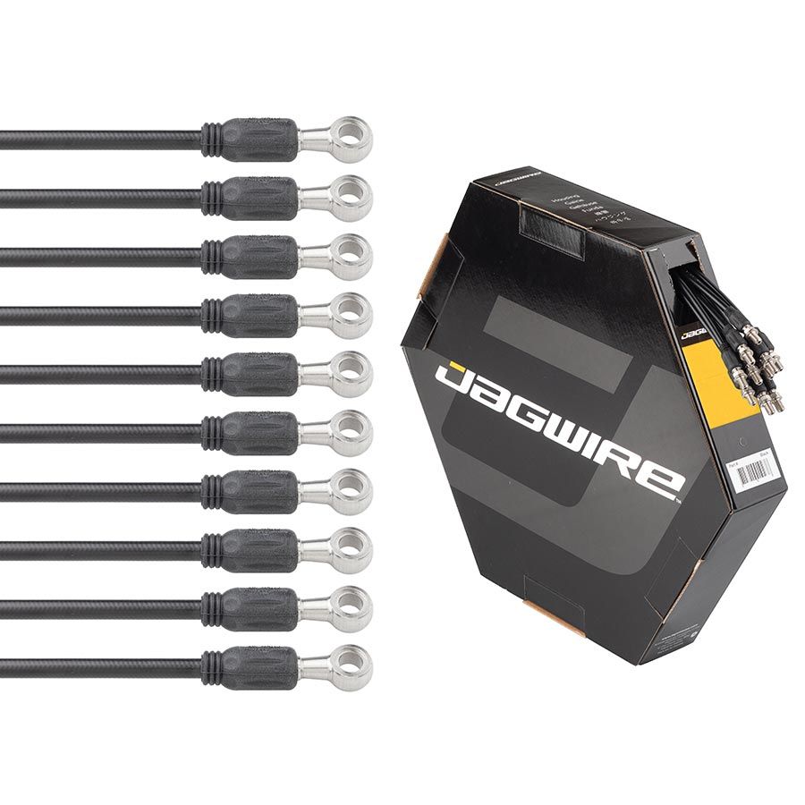 Jagwire, Sport, 2000mm, Black, 10pcs,  SRAM G2 Ultimate, G2 RSC, G2 RS, G2 R, Guide Ultimate, Guide RSC (B1),Guide RS (B1), Guide R (B1), Avid XX World Cup 2010–2011, XX 2010–2011,Avid Juicy Ultimate,