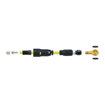 Jagwire, Mountain Pro Quick-Fit Adapters, Adapter Kit - Compatible w/ SRAMÂŽ G2 Ultimate, G2 RSC; Guide Ultimate, Guide R/RS/RSC (B1), AvidÂŽ Juicy Ultimate/Carbon/Seven/Five, Gold, Set