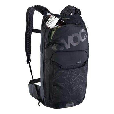 EVOC, Stage 6 + 2L Bladder, Hydration Bag, Volume: 6L, Bladder: Included (2L), Black