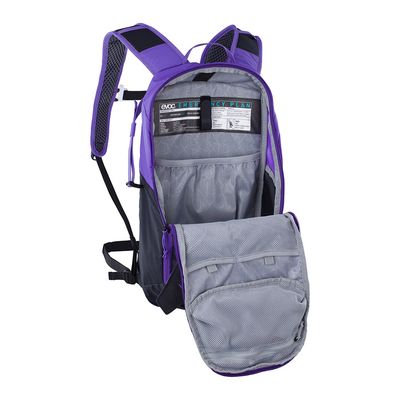 EVOC, Ride 8, Hydration Bag, Volume: 8L, Bladder: Included (2L), Violet/Black