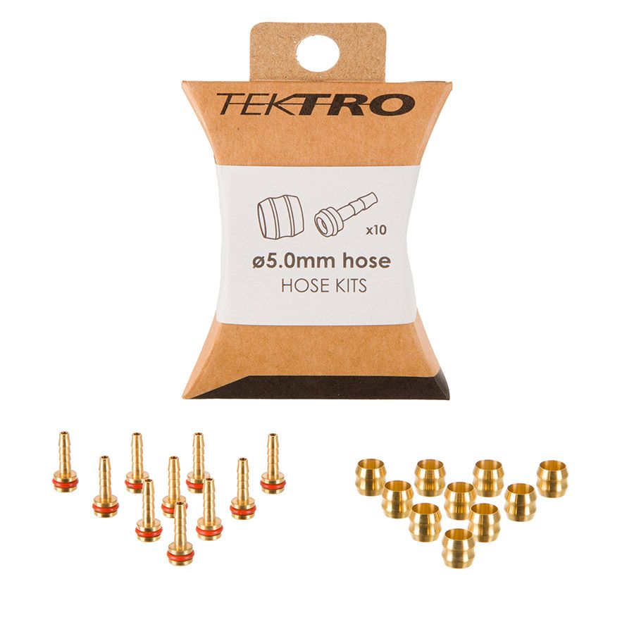 Tektro, Compression Ferrules Kit, 5.0mm, 10pcs ABOT001220