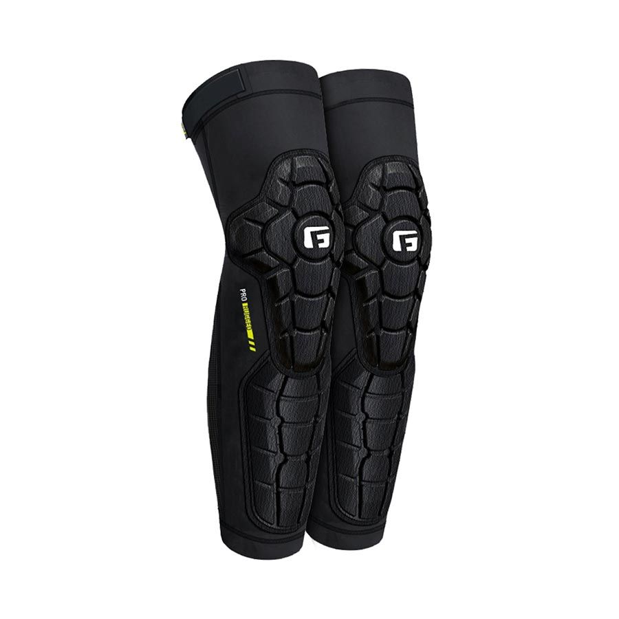 G-Form, Pro Rugged 2, Knee/Shin Guard, Black, XL, Pair