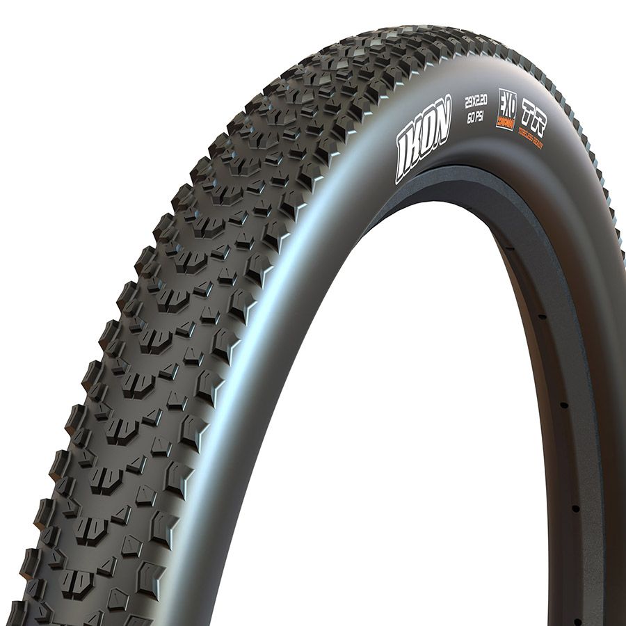 Maxxis, Ikon, Mountain Tire, 29''x2.20, Wire, Clincher, Single, 60TPI, Black