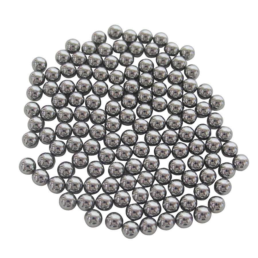 Wheels Manufacturing, Steel Ball Bearings, Bottle of 250, 1/4''