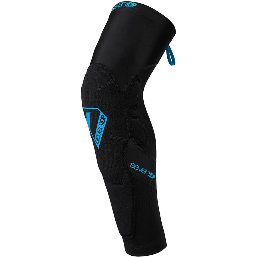 7iDP, Transition Long, Knee/Shin Guard, Black, M, Pair