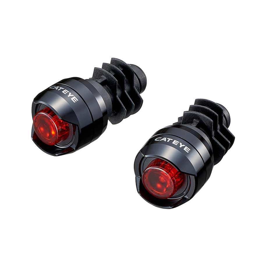 CatEye, Orb Bar End, Light, Pair, Black