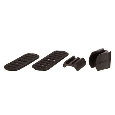 Lezyne, ADAPTER KITS, 1 aero post adapter, 1 round post adapter, 2 straps