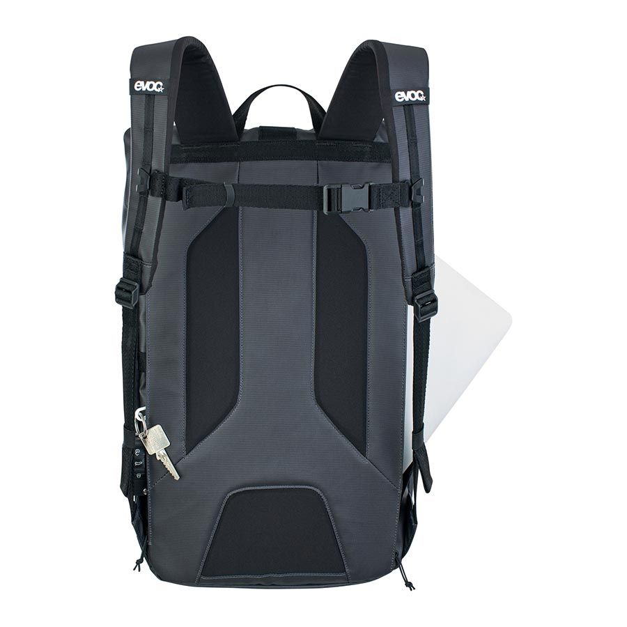 EVOC, Duffle Backpack 26, 26L, Carbon Grey/Black
