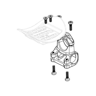 Zipp, Replacement Mount for Vuka Clip, Low Mount, Right