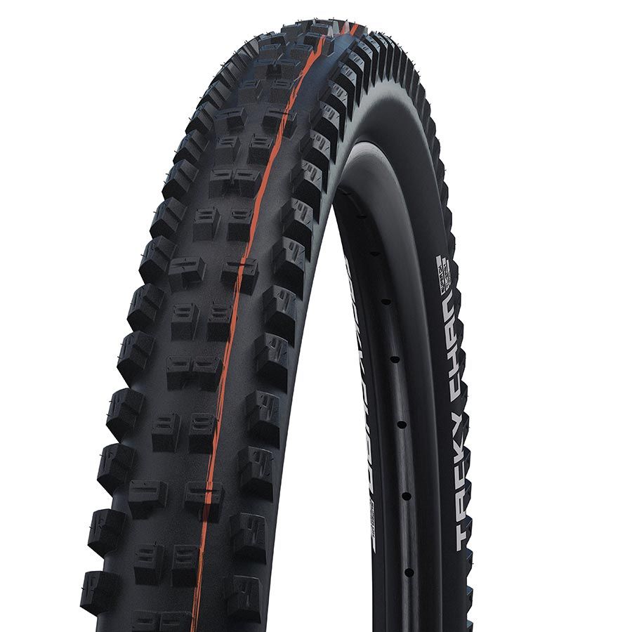 Schwalbe, Tacky Chan, Mountain Tire, 27.5"x2.40, Folding, Clincher, Addix Soft, Super Gravity, TL Easy, 67TPI, Black