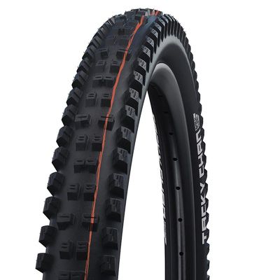 Schwalbe, Tacky Chan, Mountain Tire, 27.5"x2.40, Folding, Clincher, Addix Soft, Super Gravity, TL Easy, 67TPI, Black