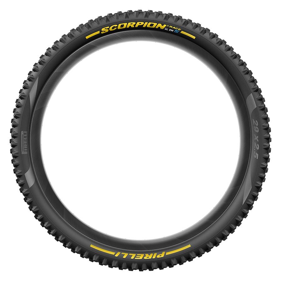 Pirelli, Scorpion Race Enduro S, Mountain Tire, 29"x2.50, Folding, Tubeless Ready, SmartEVO DH, DualWALL, 60TPI, Black