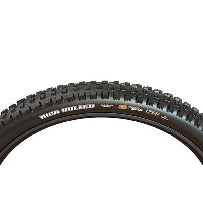 Maxxis, High Roller III, Mountain Tire, 27.5"x2.40, Folding, Tubeless Ready, MaxxGrip, Double Down, Wide Trail, 120x2TPI, Black