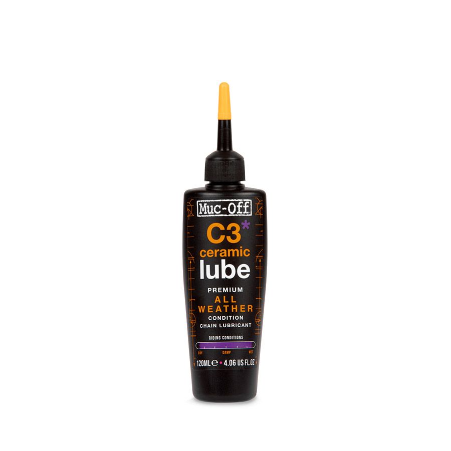 Muc-Off, C3 Ceramic All Weather Lube, Lubricant, 120ml