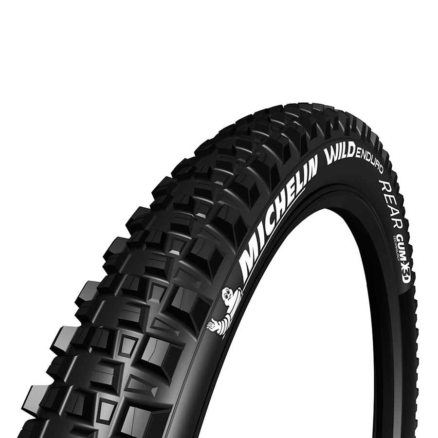 Michelin, Wild Enduro Front, Tire, 27.5''x2.80, Folding, Tubeless Ready, GUM-X, GravityShield, 3x33TPI, Black