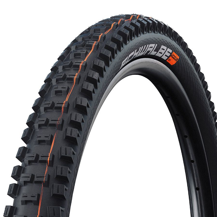 Schwalbe, Big Betty, Mountain Tire, 29x2.60, Folding, Tubeless Ready, Addix Soft, Super Trail, 67TPI, Black