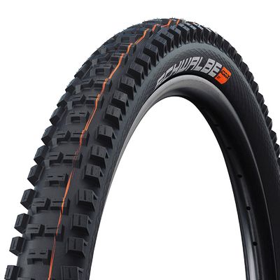 Schwalbe, Big Betty, Mountain Tire, 29x2.60, Folding, Tubeless Ready, Addix Soft, Super Trail, 67TPI, Black