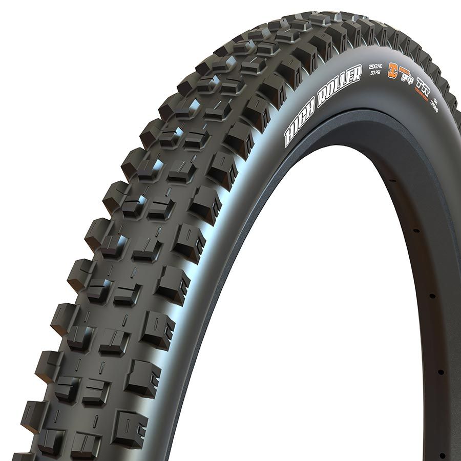 Maxxis, High Roller III, Mountain Tire, 29"x2.40, Folding, 3C Maxx Grip, Double Down, 120x2TPI, Black