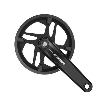 Shimano, ESSA FC-U2000-1, Crankset, Speed: 7/8, BCD: Rivets, 40, Square, 175mm, w/ Chain Guard, Black, EFCU20011EB0C