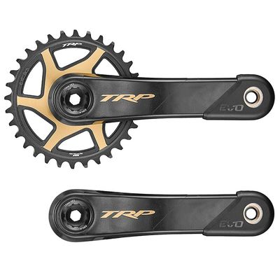 TRP, EVO 12 Carbon, Crankset, Speed: 12, Spindle: 30mm, BCD: Direct Mount, 30mm, 170mm, Black, MTB/Boost
