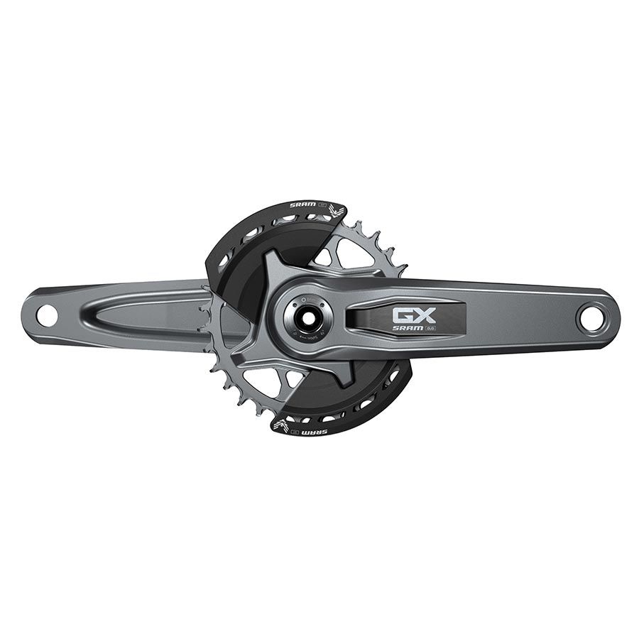 SRAM, GX Eagle T-Type, Crankset, Speed: 12, Spindle: 28.99mm, BCD: Direct Mount, 32, DUB, 170mm, Black, Boost