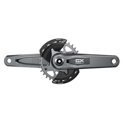 SRAM, GX Eagle T-Type, Crankset, Speed: 12, Spindle: 28.99mm, BCD: Direct Mount, 32, DUB, 170mm, Black, Boost