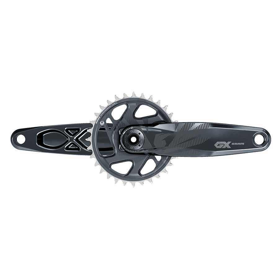 SRAM, GX Eagle DUB C1, Crankset, Speed: 11/12, Spindle: 28.99mm, BCD: Direct Mount, 32, DUB, 170mm, Black, 55mm
