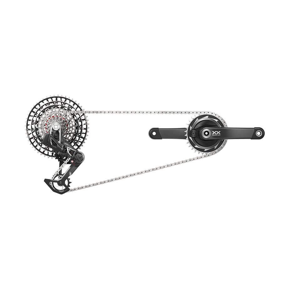 SRAM, XX SL T-Type Powermeter D2, Build Kit, 175mm