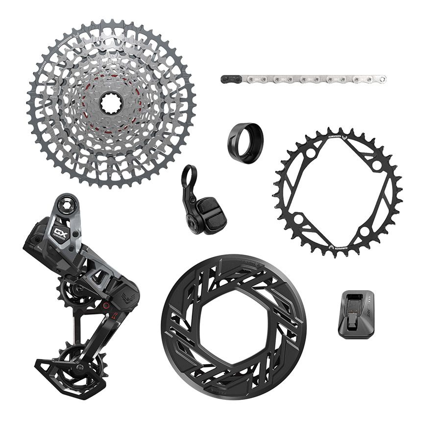 SRAM, GX T-Type Pedal Assist D2, Build Kit, 104BCD - no crank