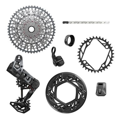 SRAM, GX T-Type Pedal Assist D2, Build Kit, 104BCD - no crank