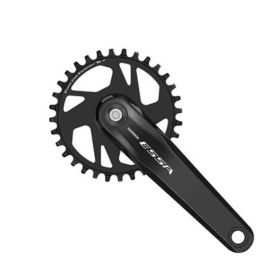 Shimano, ESSA FC-U2000-1, Crankset, Speed: 7/8, BCD: Rivets, 40, Square, 175mm, Black, EFCU20011EB0X