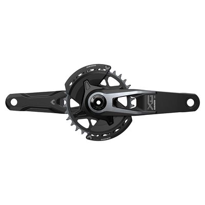 SRAM, X0 Eagle T-Type V2, Crankset, Speed: 12, Spindle: 28.99mm, BCD: Direct Mount, 32, DUB, 170mm, Black, Boost