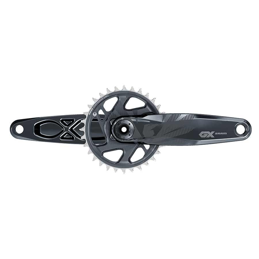 SRAM, GX Eagle DUB C1, Crankset, Speed: 11/12, Spindle: 28.99mm, BCD: Direct Mount, 32, DUB, 165mm, Black, SuperBoost+