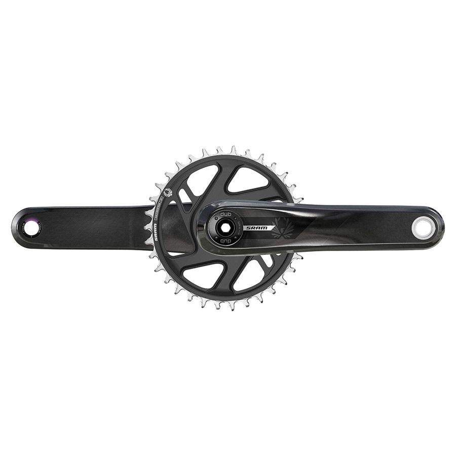 SRAM, Eagle S500 CL55 B1, Crankset, Speed: 12, Spindle: 28.99mm, BCD: Direct Mount SRAM 3 Bolt, 32, DUB, 175mm, Black, Boost